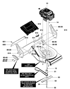 Part Location Diagram of 710201 Murray DISCONTINUED